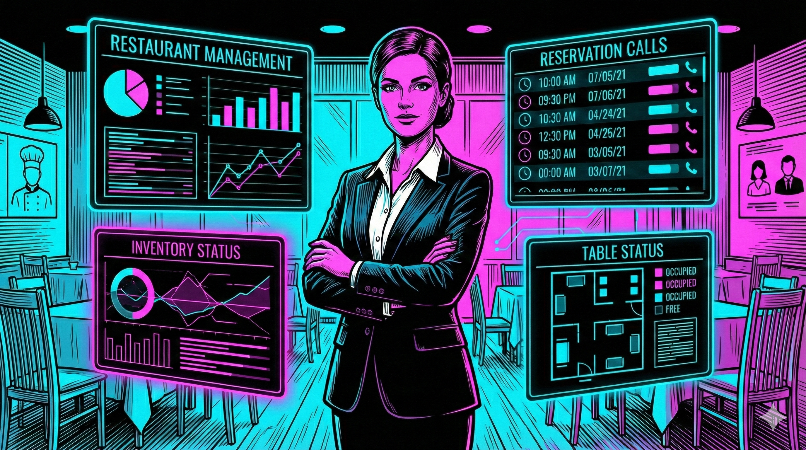 AI-powered reservation system for restaurants